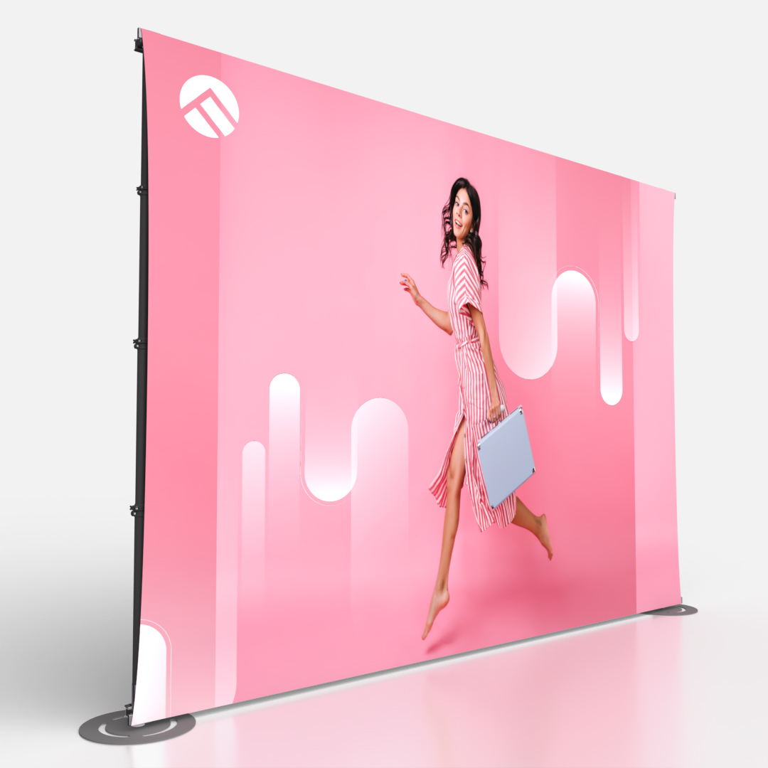 แบคดรอปผ้า,adjustable backdropesy กล่องไฟ,Lightbox, ออกบูธ,อุปกรณ์ออกบูธ, backdrop, แบคดรอปผ้า,จัดบูธ,ผ้าพิมพ์ลาย,exhibition
