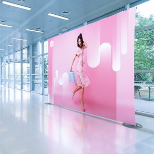 แบคดรอปผ้า,adjustable backdropesy กล่องไฟ,Lightbox, ออกบูธ,อุปกรณ์ออกบูธ, backdrop, แบคดรอปผ้า,จัดบูธ,ผ้าพิมพ์ลาย,exhibition
